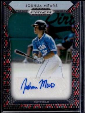 Joshua Mears [Red, Black Snakeskin Prizm] #70