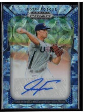 Justin Foscue [Camo Prizm] #107
