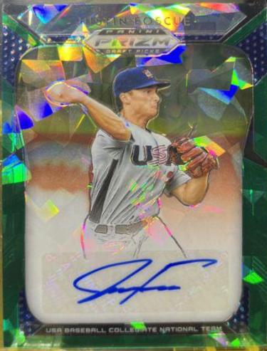 Justin Foscue [Green Ice Prizm] #107