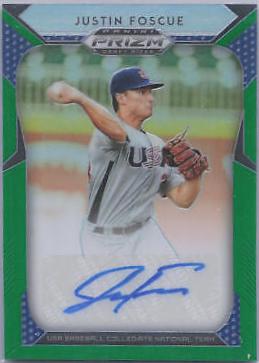 Justin Foscue [Green Prizm] #107