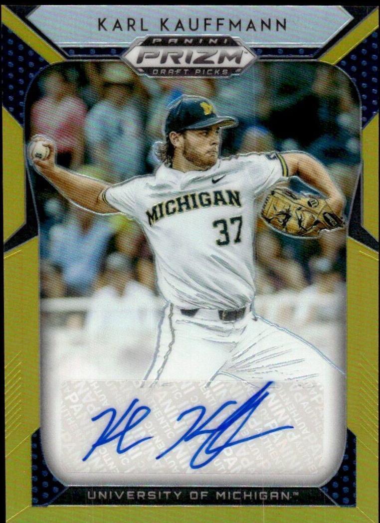 Karl Kauffmann [Gold Prizm] #92