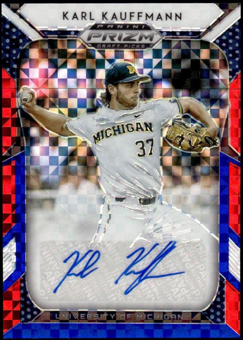 Karl Kauffmann [Red, White, Blue Prizm] #92
