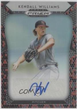 Kendall Williams [Red, Black Snakeskin Prizm] #50