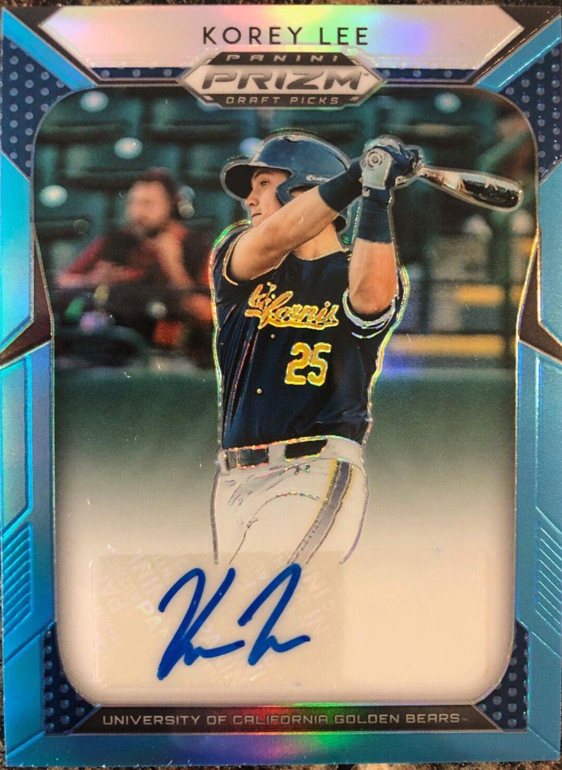 Korey Lee [Carolina Blue Prizm] #63