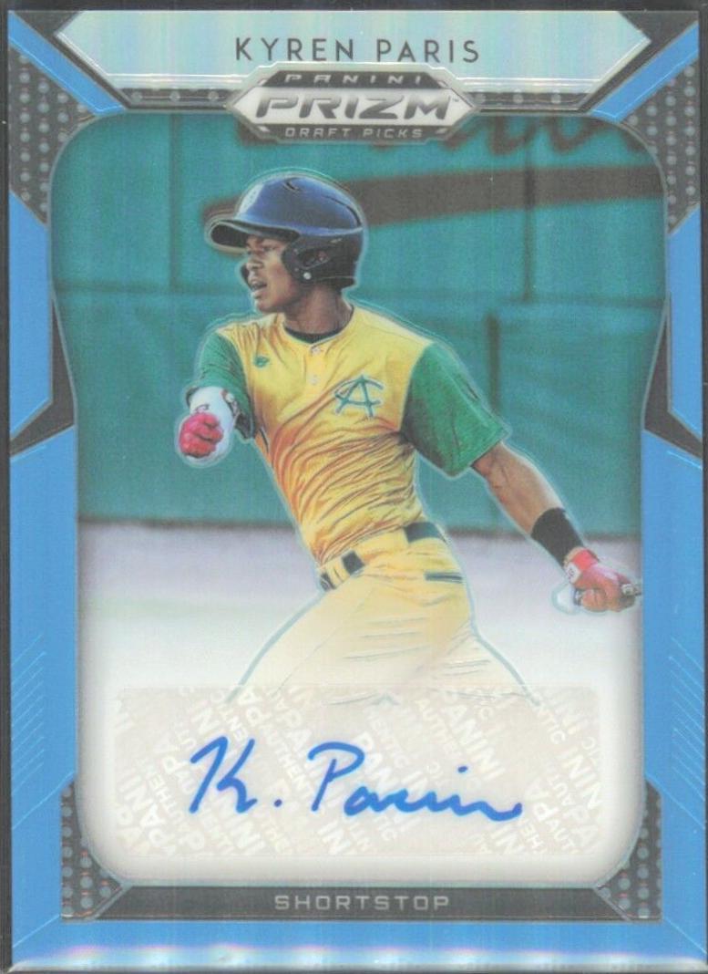 Kyren Paris [Carolina Blue Prizm] #83