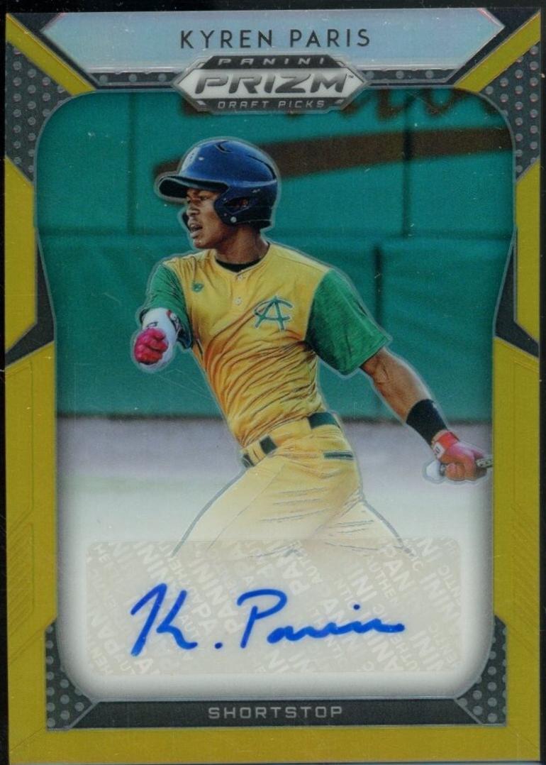Kyren Paris [Gold Prizm] #83