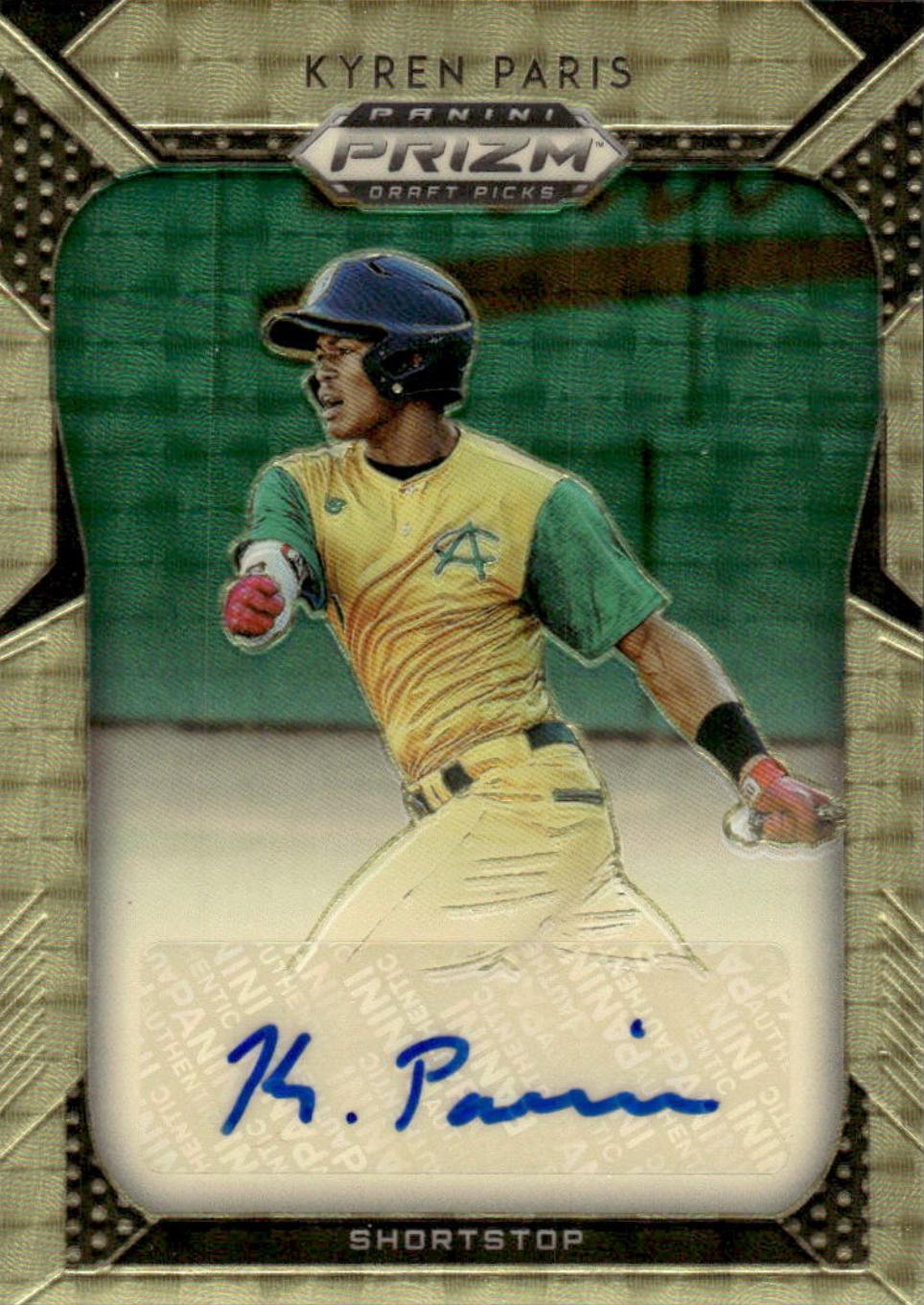 Kyren Paris [Gold Vinyl Prizm] #83