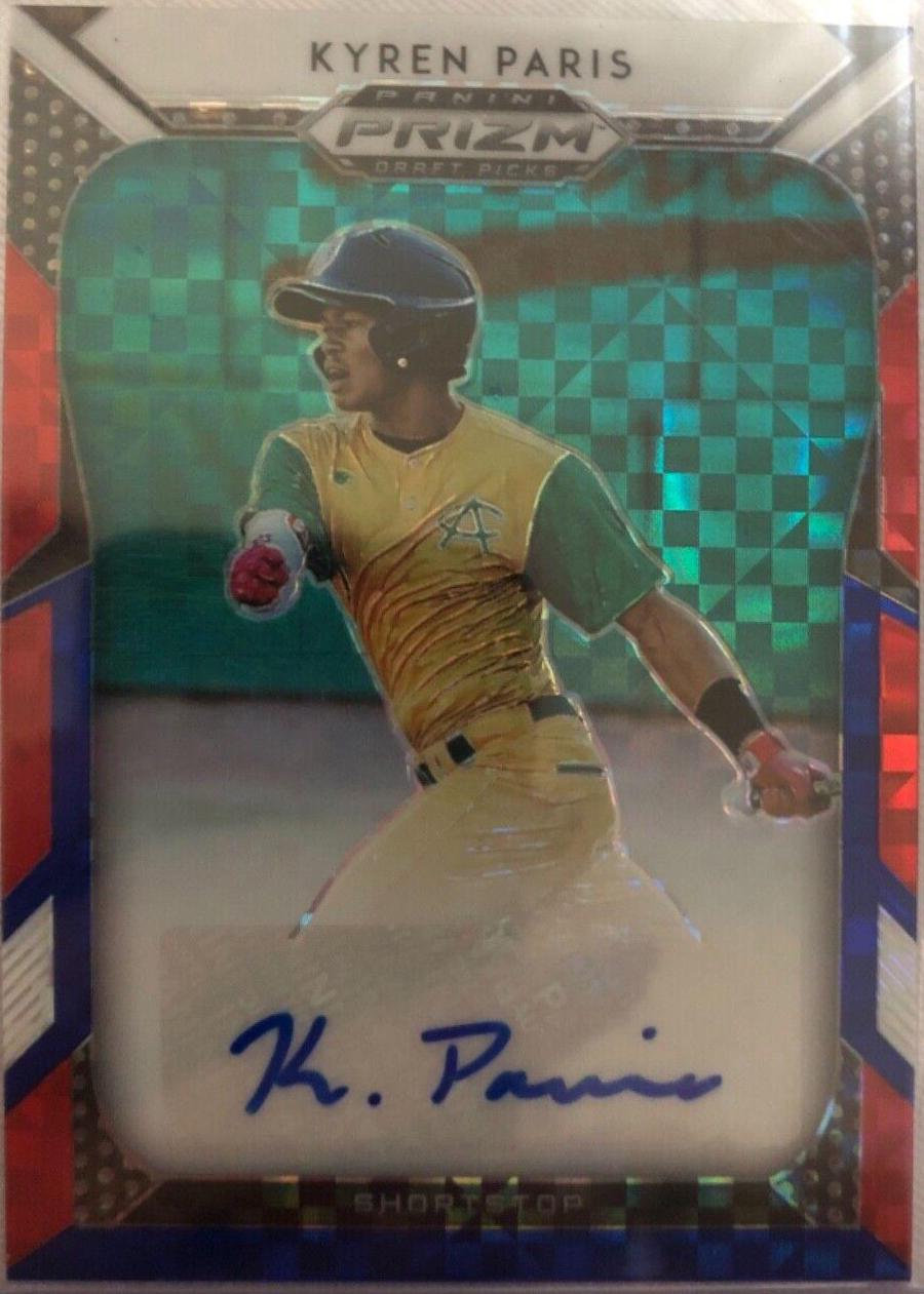 Kyren Paris [Red, White, Blue Prizm] #83