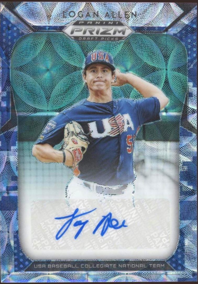 Logan Allen [Camo Prizm] #96