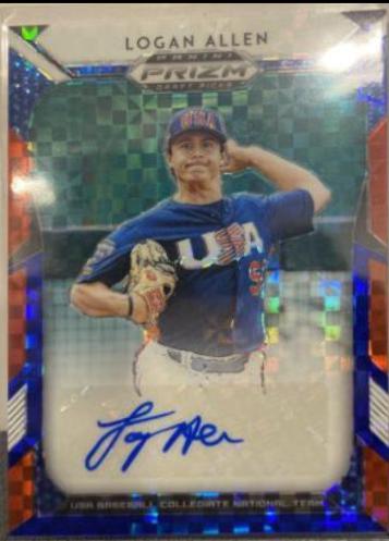 Logan Allen [Green Prizm] #96