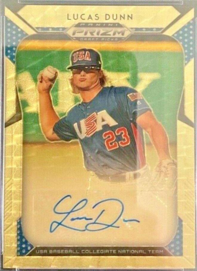 Lucas Dunn [Gold Vinyl Prizm] #106