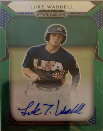 Luke Waddell [Green Prizm] #119