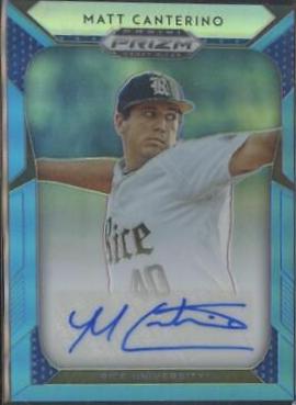 Matt Canterino [Carolina Blue Prizm] #42