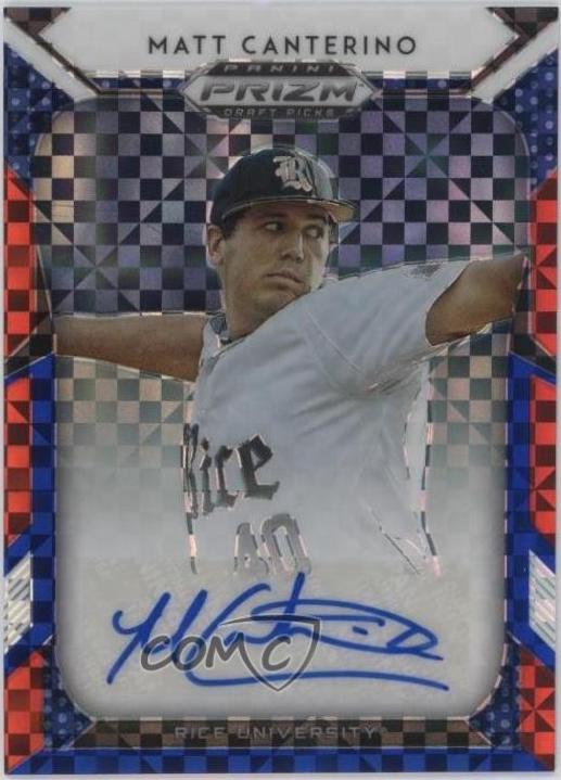 Matt Canterino [Red, White, Blue Prizm] #42