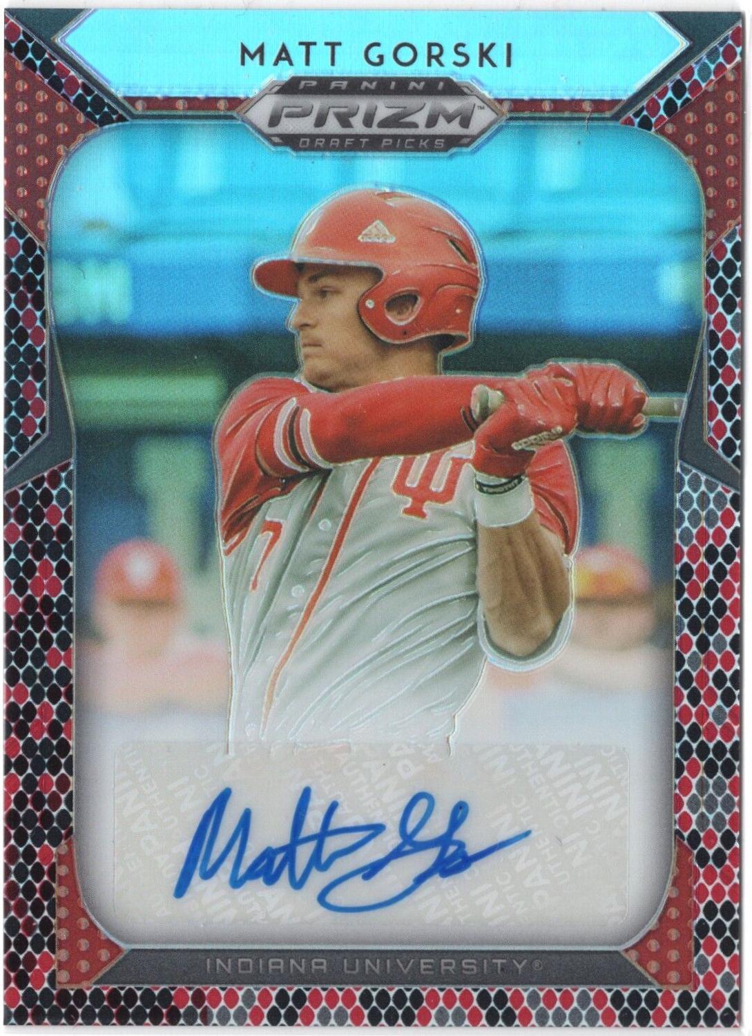 Matt Gorski [Red, Black Snakeskin Prizm] #74
