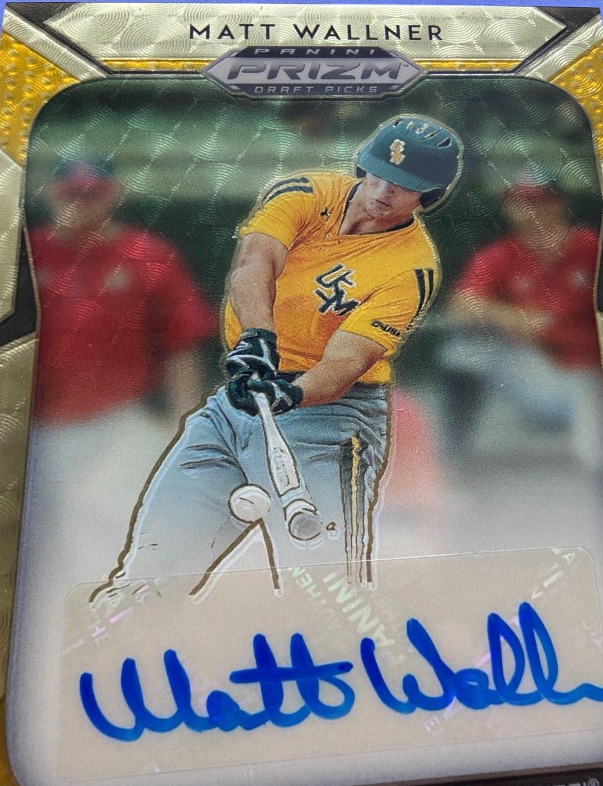 Matt Wallner [Gold Vinyl Prizm] #68