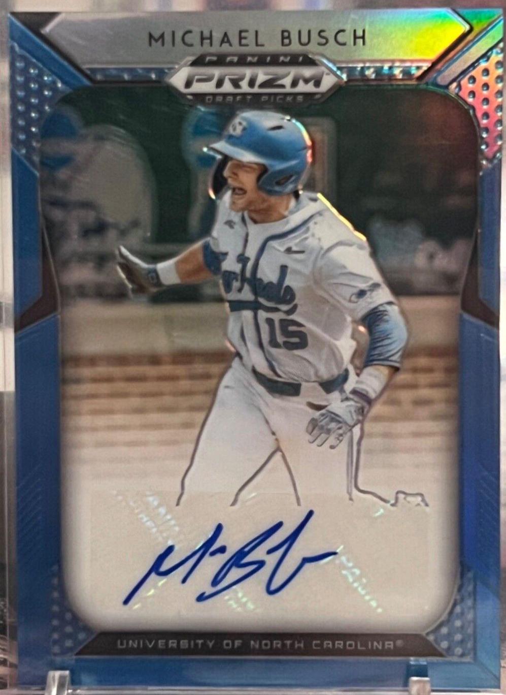 Michael Busch [Carolina Blue Prizm] #35