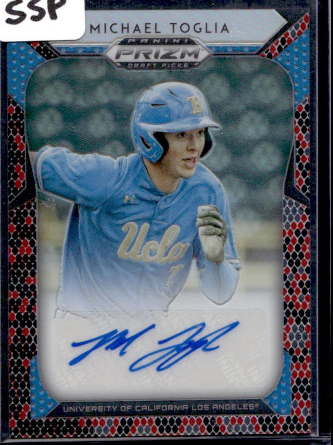 Michael Toglia [Red, Black Snakeskin Prizm] #62