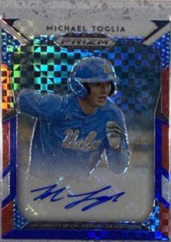 Michael Toglia [Red, White, Blue Prizm] #62