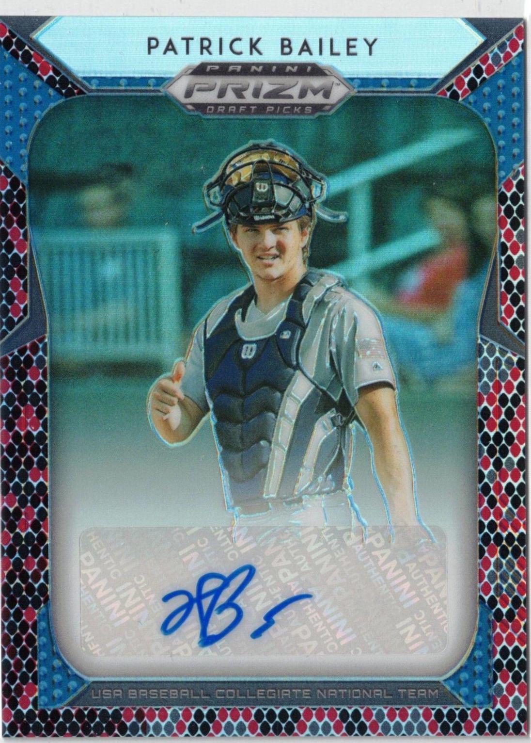 Patrick Bailey [Red, Black Snakeskin Prizm] #98