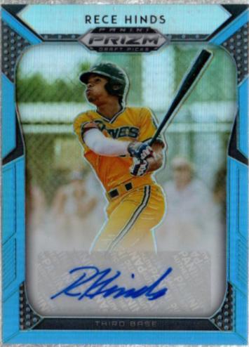 Rece Hinds [Carolina Blue Prizm] #36