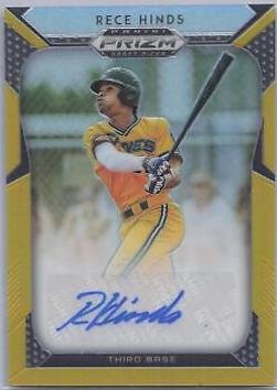 Rece Hinds [Gold Prizm] #36