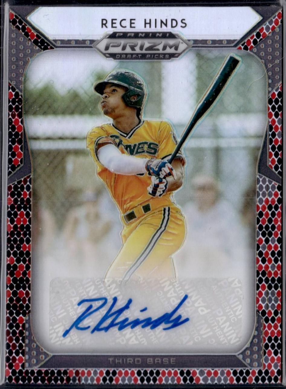 Rece Hinds [Red, Black Snakeskin Prizm] #36