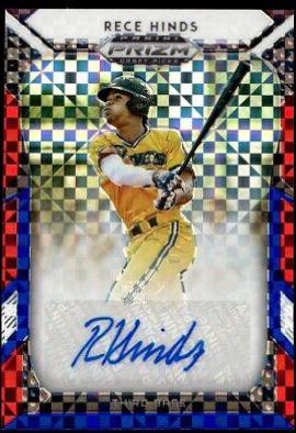 Rece Hinds [Red, White, Blue Prizm] #36