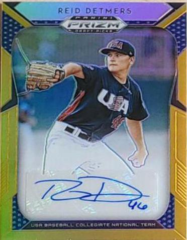 Reid Detmers [Gold Prizm] #105