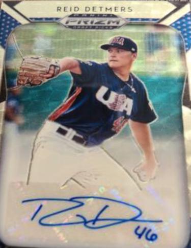 Reid Detmers [Gold Vinyl Prizm] #105
