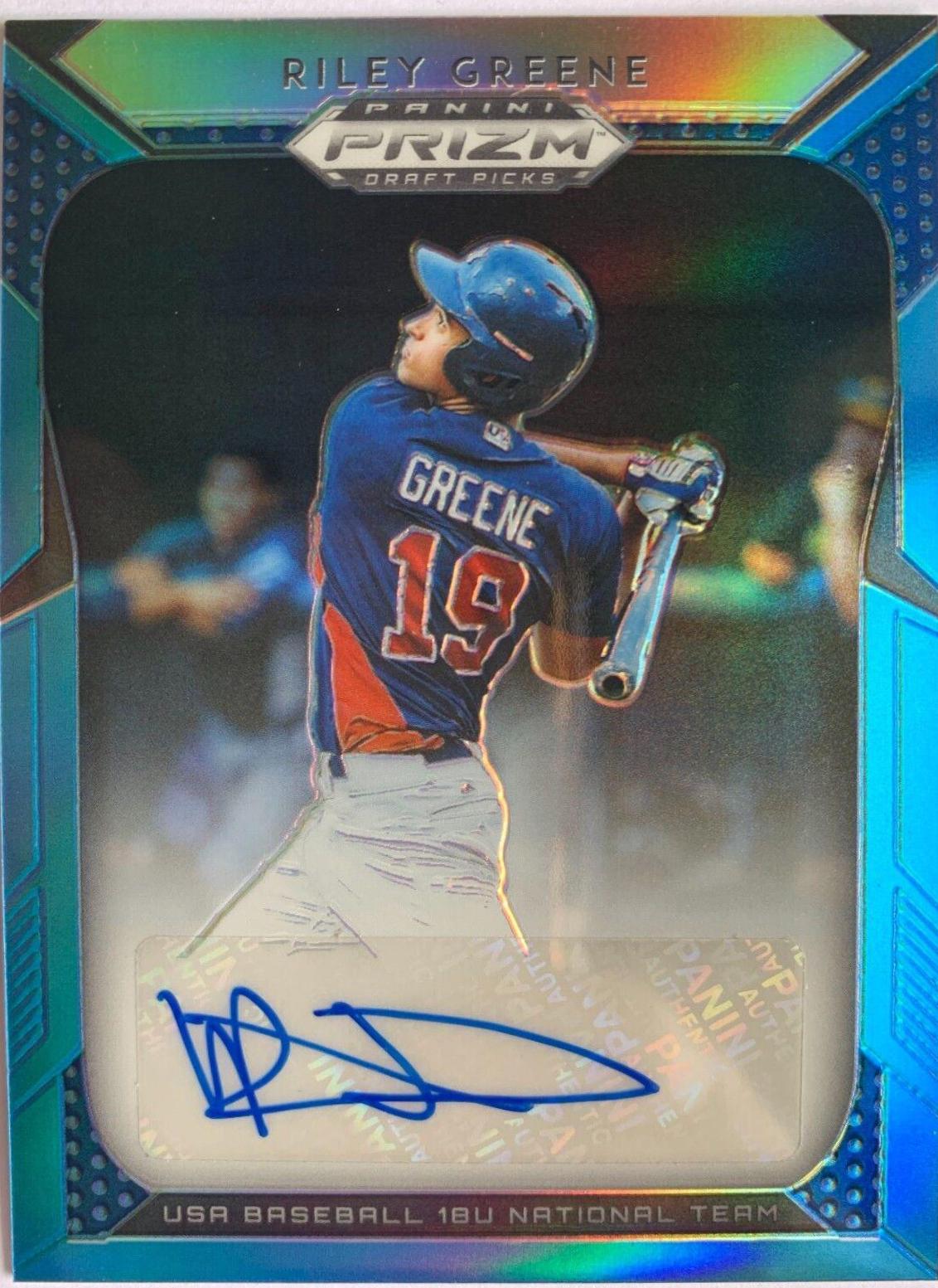 Riley Greene [Carolina Blue Prizm] #10