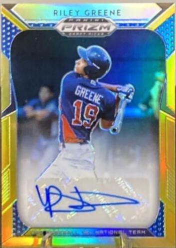 Riley Greene [Gold Prizm] #10