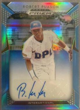 Robert Puason [Carolina Blue Prizm] #123