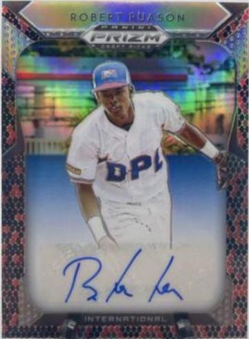 Robert Puason [Red, Black Snakeskin Prizm] #123