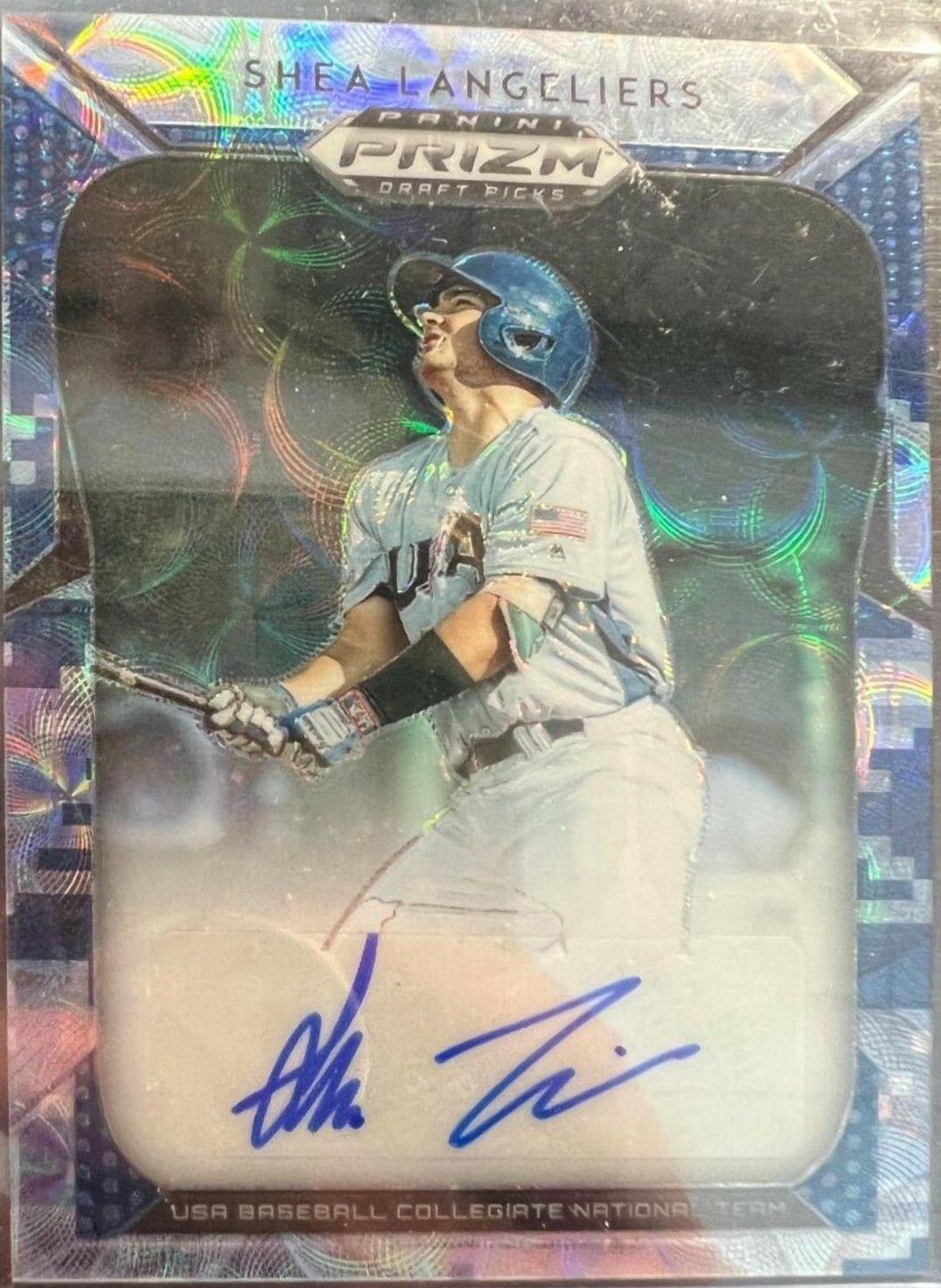 Shea Langeliers [Camo Prizm] #12