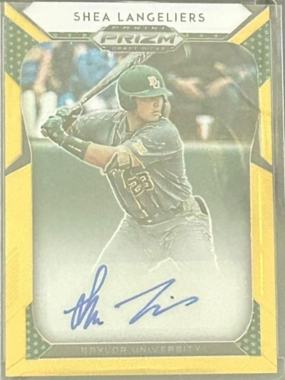 Shea Langeliers [Gold Prizm] #11
