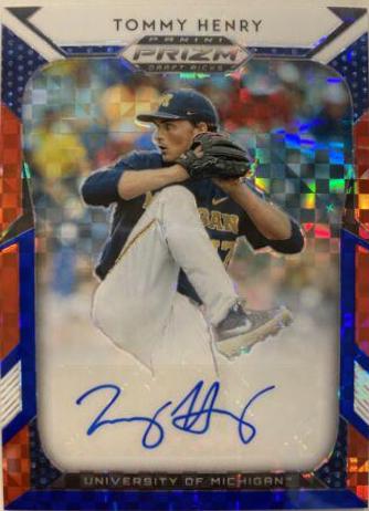 Tommy Henry [Red, White, Blue Prizm] #73