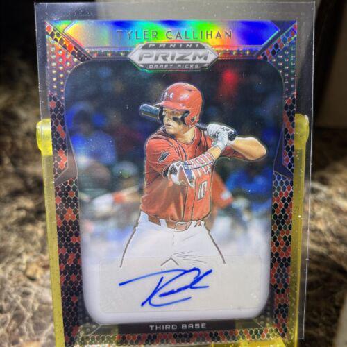 Tyler Callihan [Red, Black Snakeskin Prizm] #94