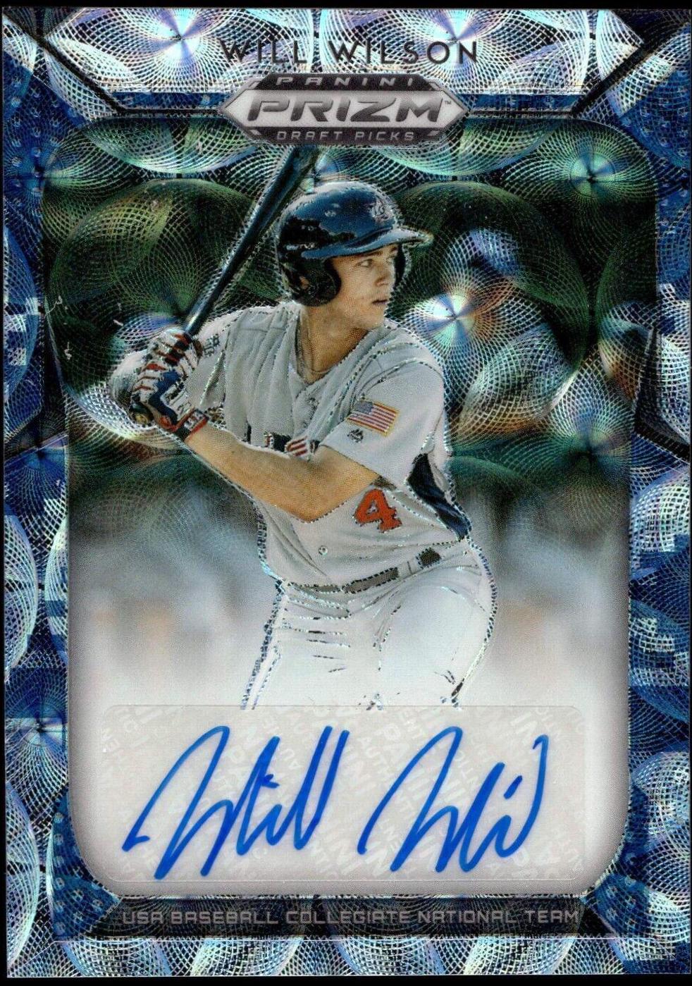 Will Wilson [Camo Prizm] #26