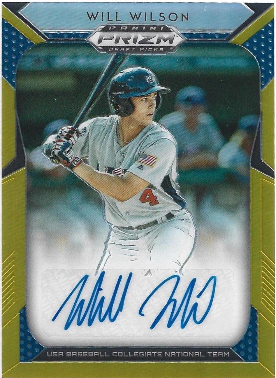 Will Wilson [Gold Prizm] #26