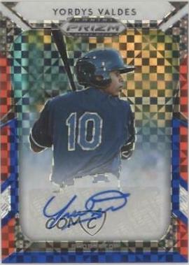 Yordys Valdes [Red, White, Blue Prizm] #85