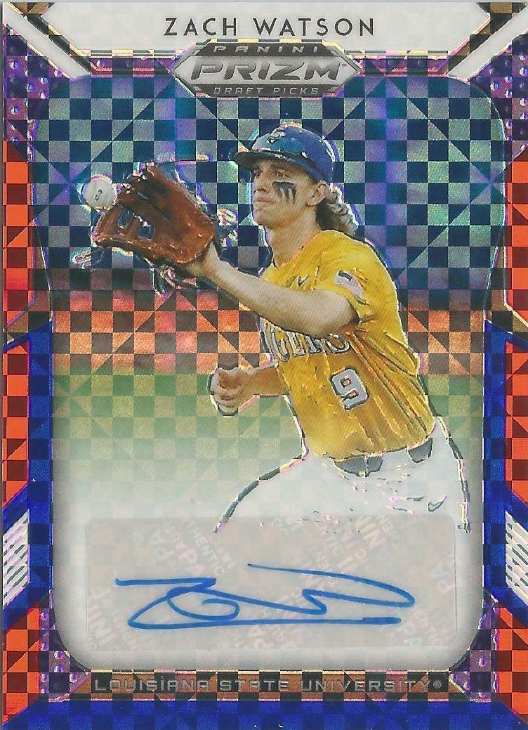 Zach Watson [Red, White, Blue Prizm] #93