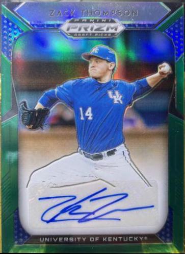 Zack Thompson [Green Prizm] #29
