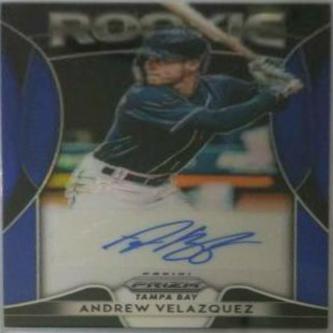 Andrew Velazquez [Blue Prizm] #RA-AV