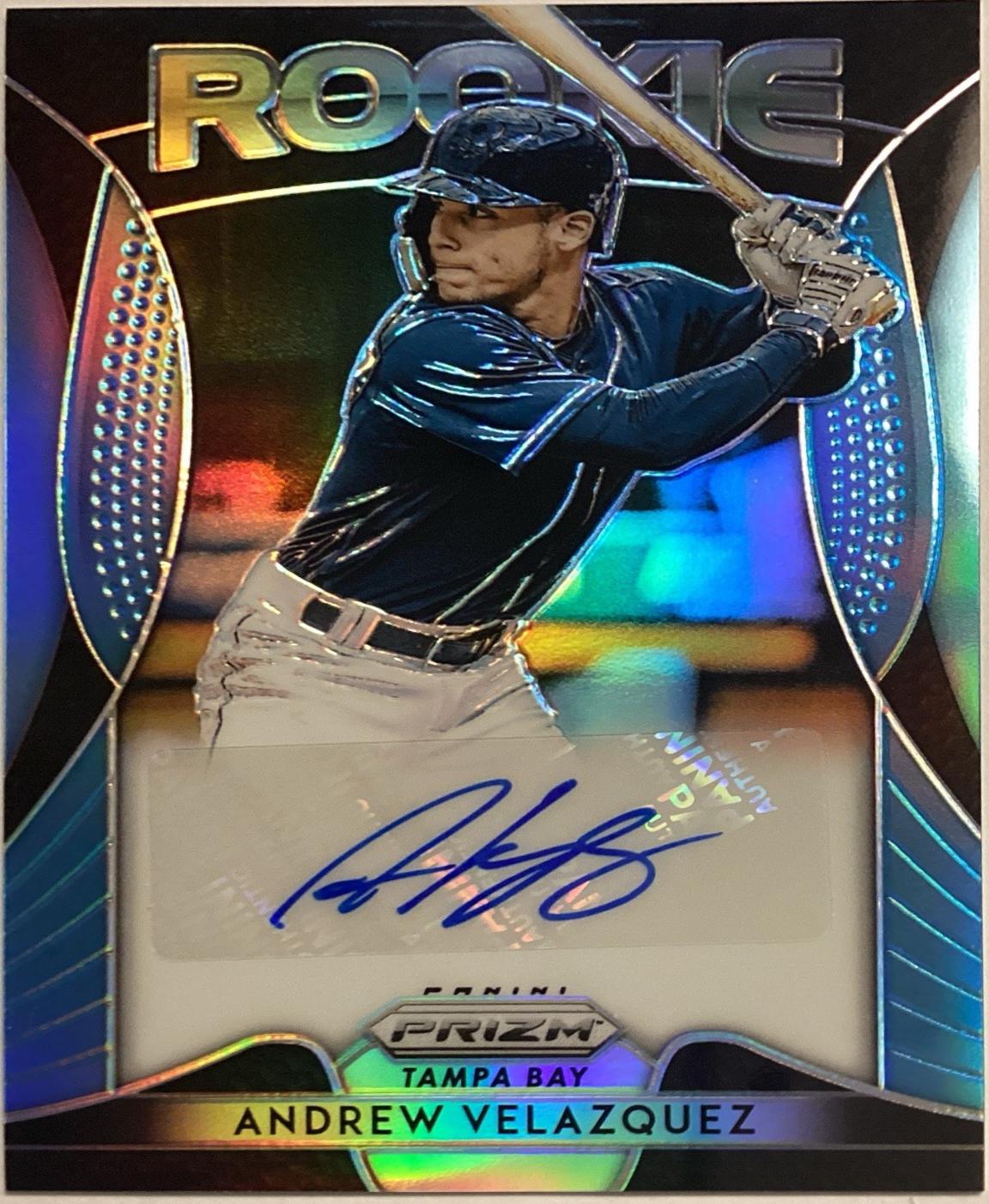 Andrew Velazquez [Carolina Blue Prizm] #RA-AV