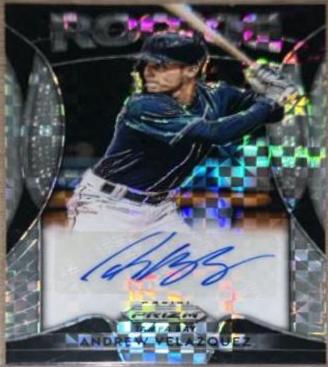 Andrew Velazquez [Power Plaid Prizm] #RA-AV