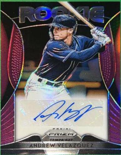 Andrew Velazquez [Purple Prizm] #RA-AV