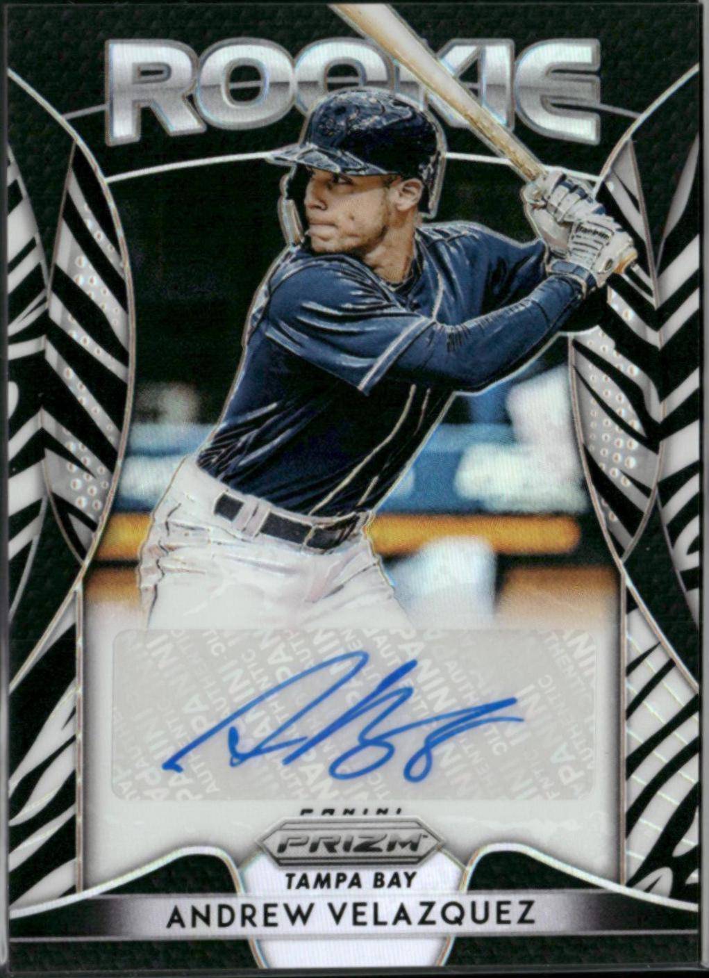 Andrew Velazquez [Zebra Stripes Prizm] #RA-AV