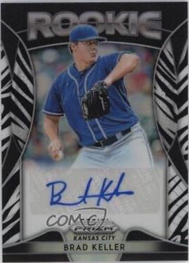 Brad Keller [Zebra Stripes Prizm] #RA-BK