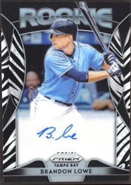 Brandon Lowe [Zebra Stripes Prizm] #RA-BL